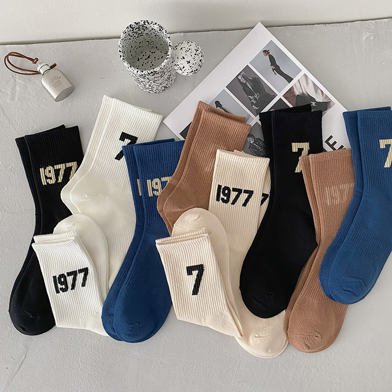 Fear Of God Essential - Baumwollsocken 1977, modisch, Unisex, männlich, bequem,