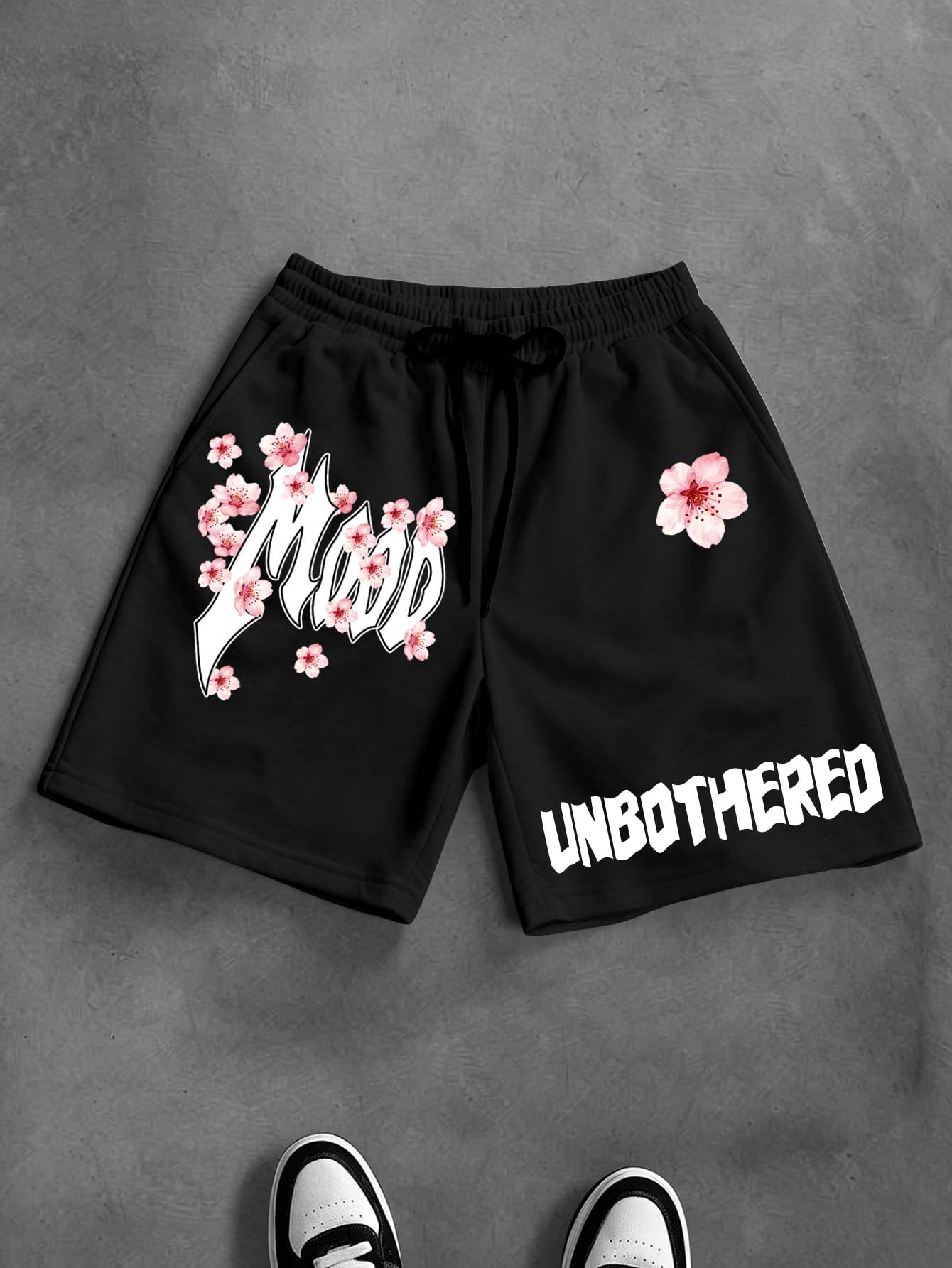 Gothic Streetwear Brand - Herren Loose Fit Japanische Streetwear-Shorts Marke