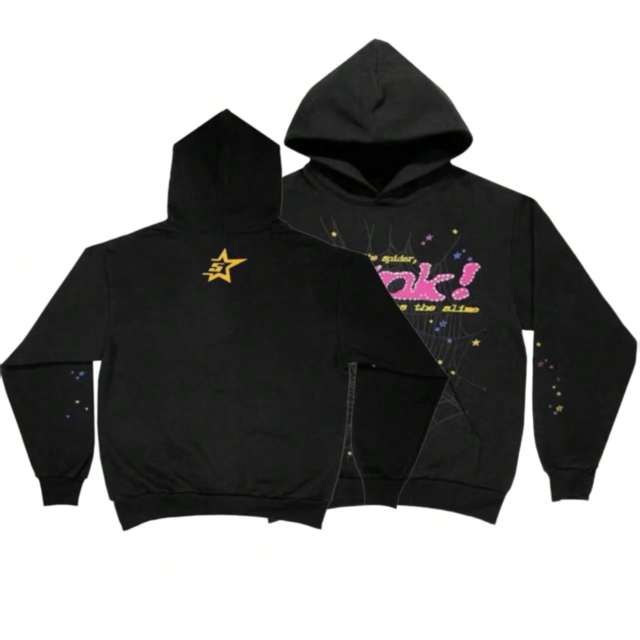 Hip-Hop-Spinnen-Hoodie-Set Y2K – Fear Of God Essential Bewertung und Preis
