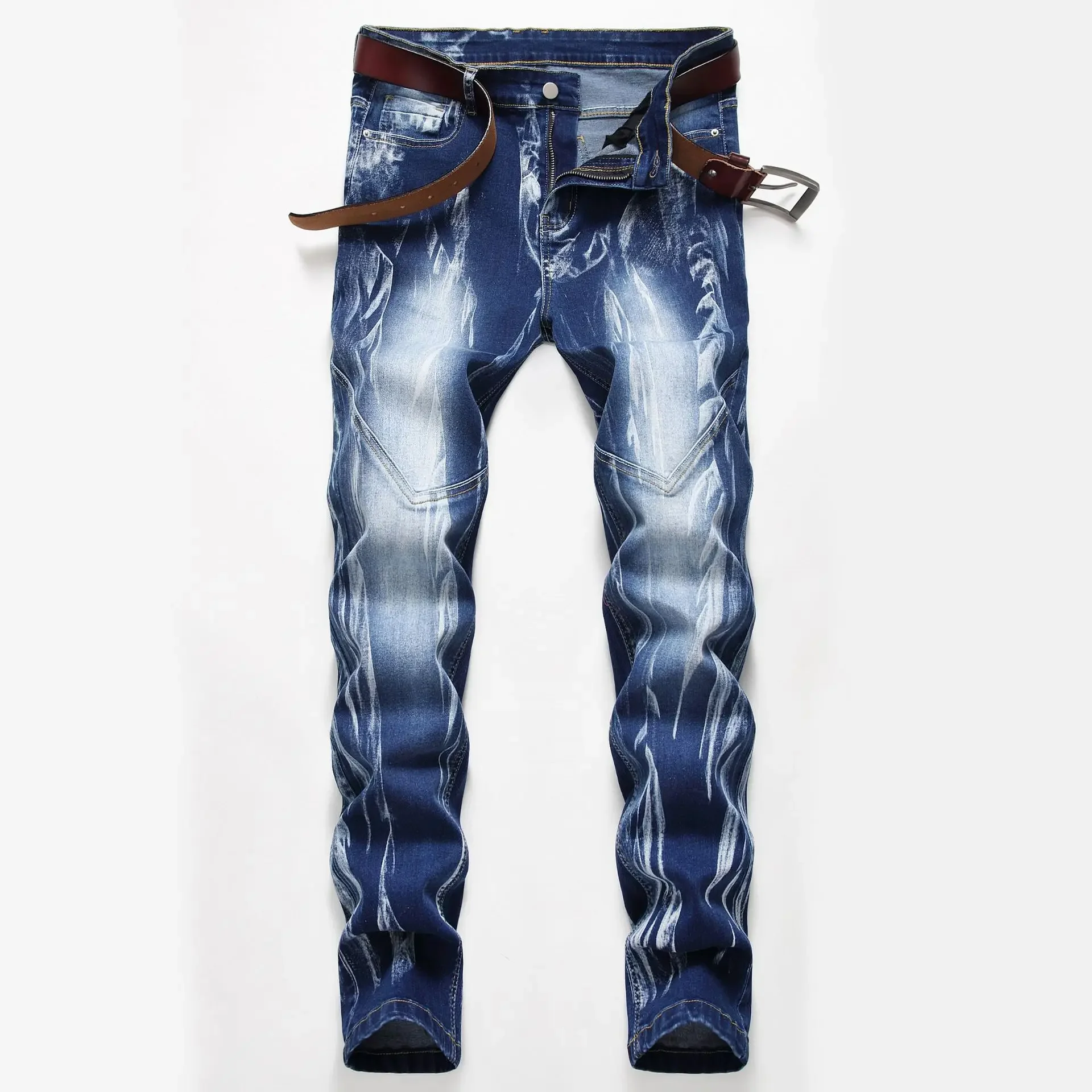 Mode Druck Männer Elastizität  – Streetwear Brand Popular Bewertung und Preis