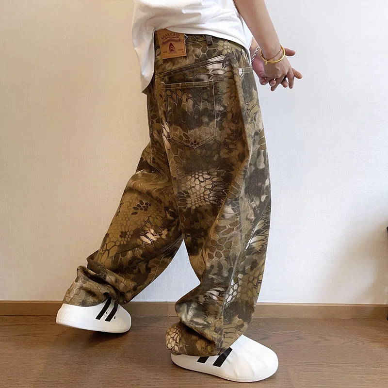 Neue Männer Chic Snake Print S – Streetwear Brand Popular Bewertung und Preis