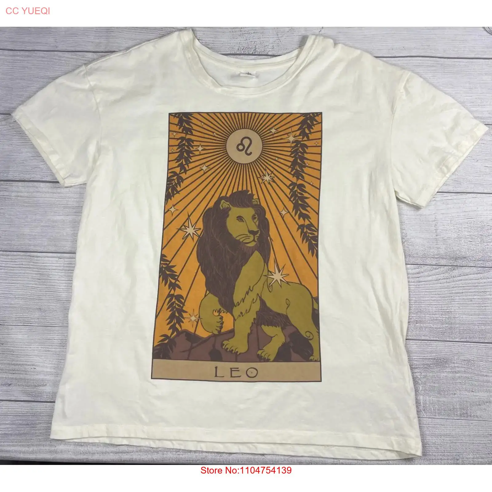 Vtg Y2K Zodiac Leo Löwe T-Shir – Streetwear Brand La Bewertung und Preis