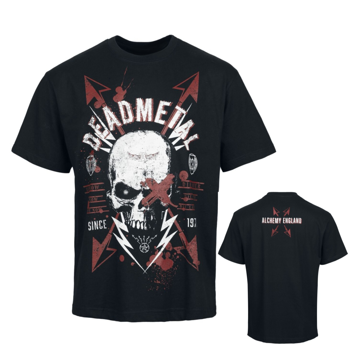 Dead Metal Skull Dark Gothic B – Gothic Streetwear Brand Bewertung und Preis